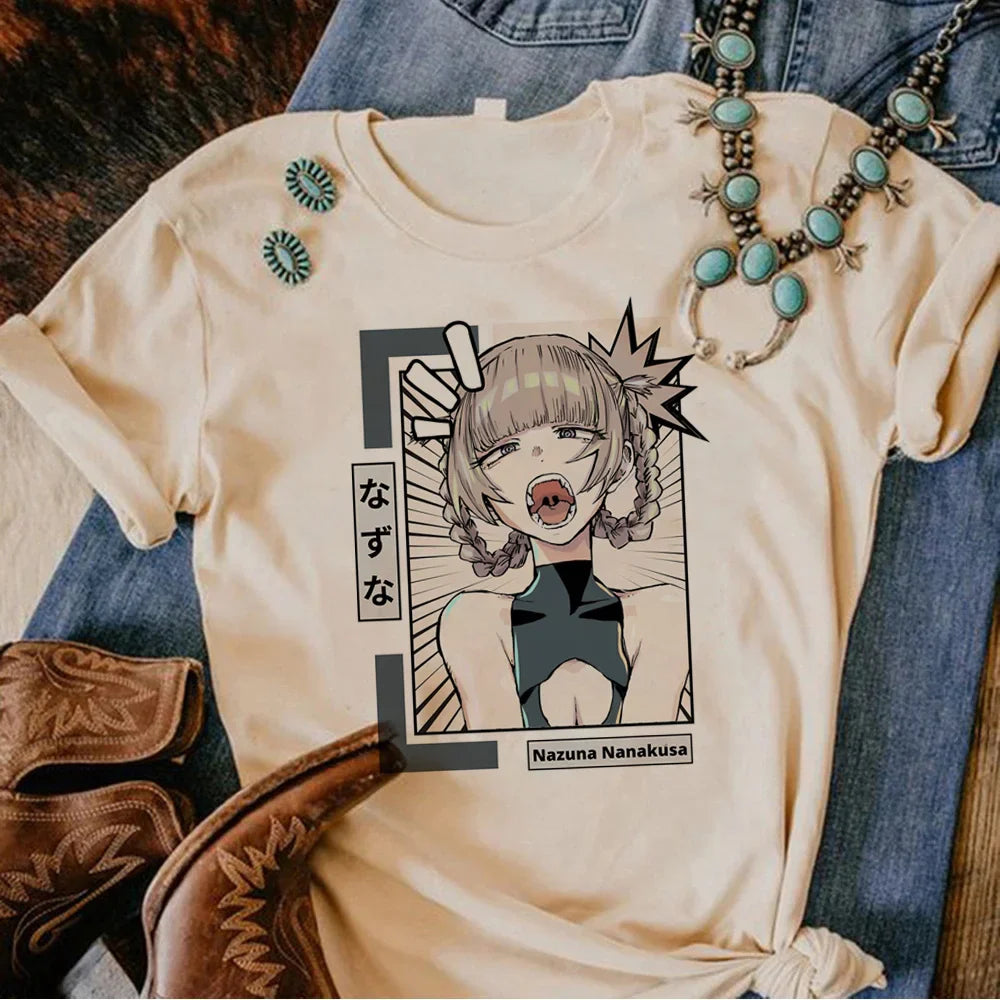 Call of the Night t-shirts women comic graphic summer Tee female streetwear clothes