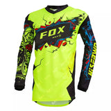 Camiseta Motocross Shirt BAT FOX Downhill Jersey Enduro MTB T-Shirt Mountain Motorcycle Cycling Jersey Maillot Ciclismo Hombre