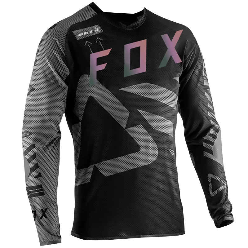 Camiseta Motocross Shirt BAT FOX Downhill Jersey Enduro MTB T-Shirt Mountain Motorcycle Cycling Jersey Maillot Ciclismo Hombre