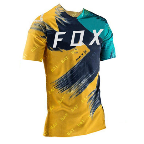 Camiseta Motocross T-Shirt Short Sleeves BAT FOX T-Shirt Downhill Jersey Off Road Motorcycle Cycling jersey Maillot ciclista