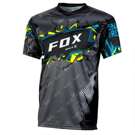 Camiseta Motocross T-Shirt Short Sleeves BAT FOX T-Shirt Downhill Jersey Off Road Motorcycle Cycling jersey Maillot ciclista