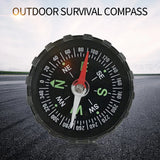 Camping Hiking Compass Portable Mini Precise Compass Practical Guide for Outdoor Camping Hiking Navigation Survival Compass