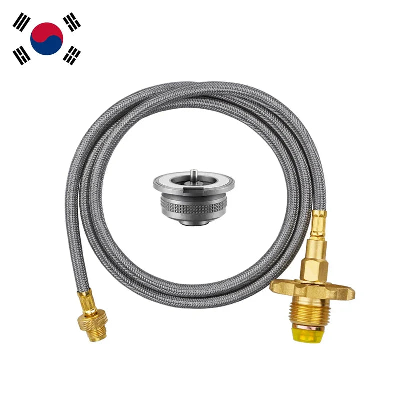 Camping Stove Designed for Korea Camping Gas Burner Stove Butane Gas Adapter LPG Propane Refill Adapter for Australia