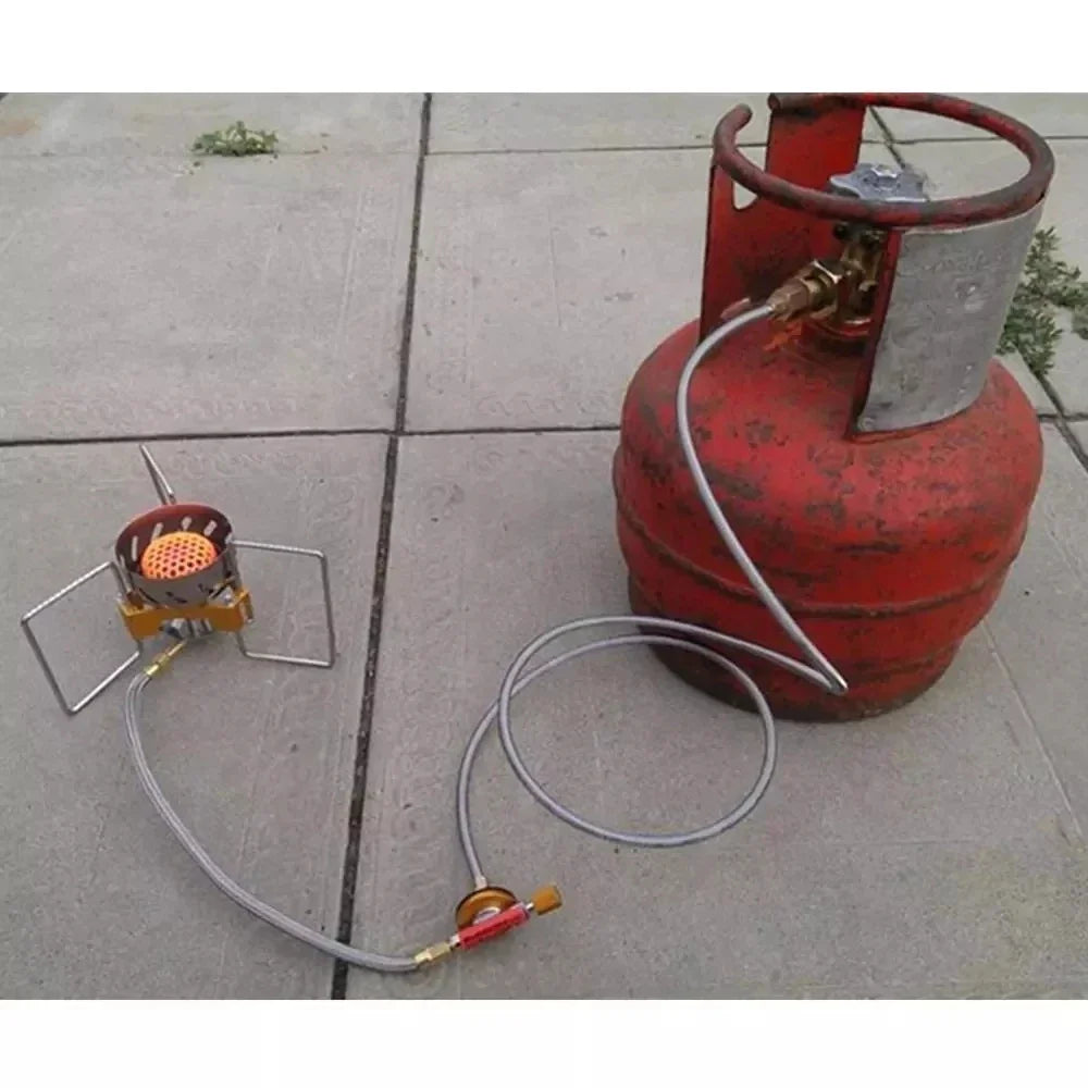 Camping Stove Designed for Korea Camping Gas Burner Stove Butane Gas Adapter LPG Propane Refill Adapter for Australia