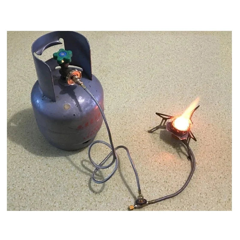 Camping Stove Designed for Korea Camping Gas Burner Stove Butane Gas Adapter LPG Propane Refill Adapter for Australia