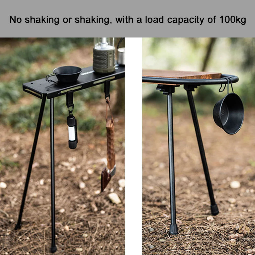 Camping Table Stool Leg Portable Stool Table Support Legs DIY Strong Load-bearing Connection Parts for Camping Hiking