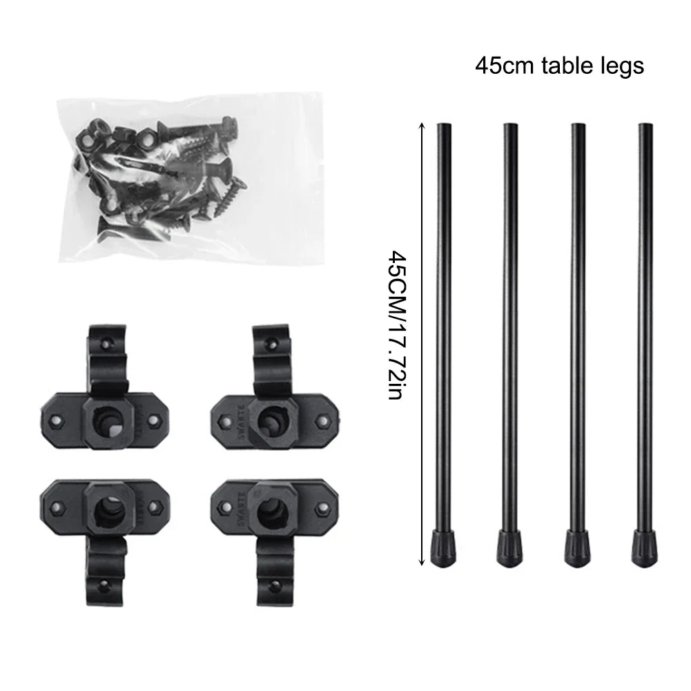 Camping Table Stool Leg Portable Stool Table Support Legs DIY Strong Load-bearing Connection Parts for Camping Hiking