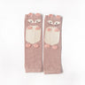 Cartoon Animal Leg Warmers For Kids Non Slip Knee Protector Baby Girl Boys Tights Toddler Crawling Pad Knee Socks