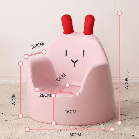 Cartoon Children Sofa Mini Backrest Armchair Removable Kids Sofa Cute Confortable Lazy Sofa Baby Bedroom Princess Furniture Gift