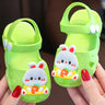 Cartoon Rabbit Sandals Summer Baby Girls' Shoes Home Anti Slip Infant Girl‘s Sandal Soft Sole Beach Kids Shoes