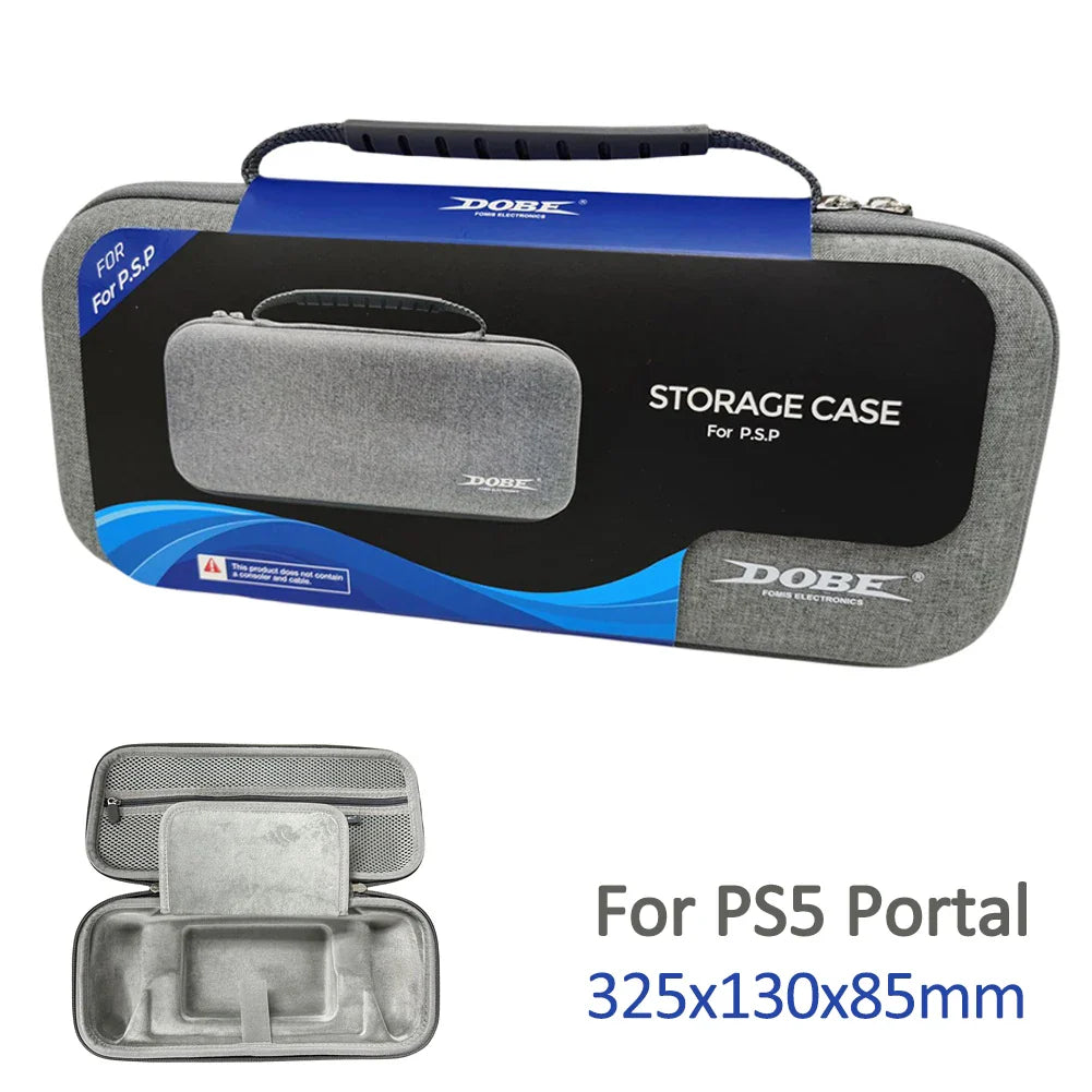 Case Bag For PS5 Portal Travel Carrying Case Handheld Game Console Protective Hard Case Bag Accessories For PlayStation 5 Portal