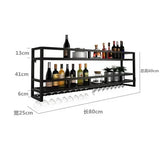 Cellar Display Wine Cabinets Bar Kitchen Metal Buffet Liquor Wine Racks Wall Mounted Storage Botellero Vino Hotel Furniture