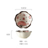 Ceramic Dessert Sauce Dish Flower Sushi Plates Tableware Disposable Kitchenware Table Decoration & Accessories