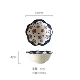 Ceramic Dessert Sauce Dish Flower Sushi Plates Tableware Disposable Kitchenware Table Decoration & Accessories