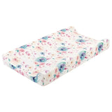 Changing Pad Cover Super Soft- Breathable Floral Changing Table Sheet Infant Mat