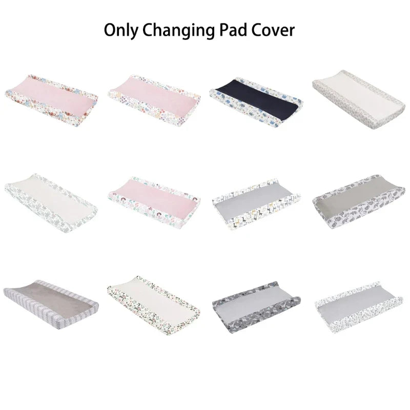 Changing Pad Cover Super Soft- Breathable Floral Changing Table Sheet Infant Mat