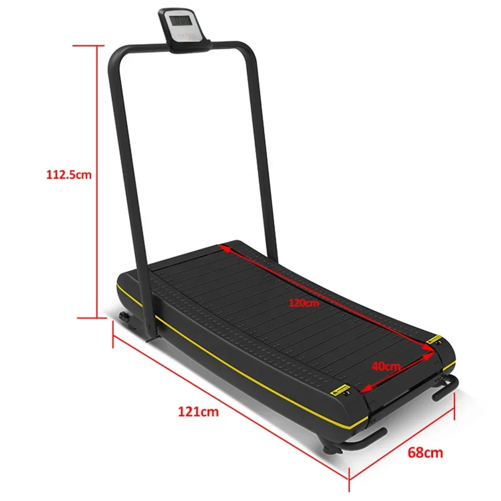 Cheap Manual Second Electric Foldable Curved Magnetic Start for Trademill Incline Running Machine 10 Walking Pad Treadmill