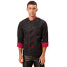 Chef's Unisex Work Uniform Mens Women Chef Shirt Cook Jacket Coat Kitchen Hotel Restaurant Canteen Waiter Cake Shop Cafe Costume