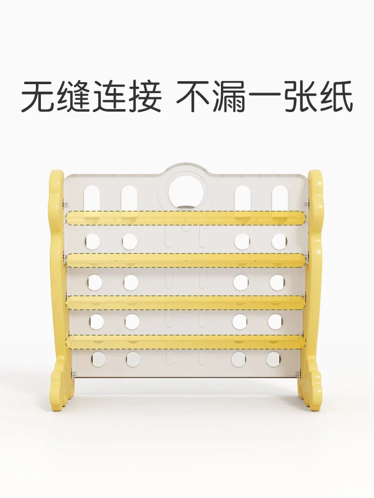 Children 039;s bookshelf storage rack integrated baby landing bookcase shelf toy small household