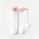 Children Baby Girls Leg Warmer Knee High Long Socks Cotton Cute Socks Kids Clothing for Toddlers Boy Unisex Toddler Cartoon Sock