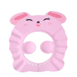 Children Baby Solid Color Ear Protection Shampoo Cap Adjustable Bath Shower Hats Artifact  Newborn Kids Care Items Supplies