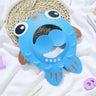 Children Baby Solid Color Ear Protection Shampoo Cap Adjustable Bath Shower Hats Artifact  Newborn Kids Care Items Supplies