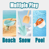 Children Beach Toys For Sand Digging Cart Toy For Beach Molds Toy Summer Outdoor Sand Play Water Shovel Beach Sand Toys For Kids