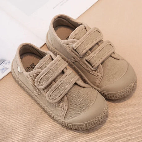 Children Canvas Shoes Spring Toddler Infant Boys Sneakers Girls Candy Color Casual Shoes Baby Kids Breathable Soft Bottom Shoes