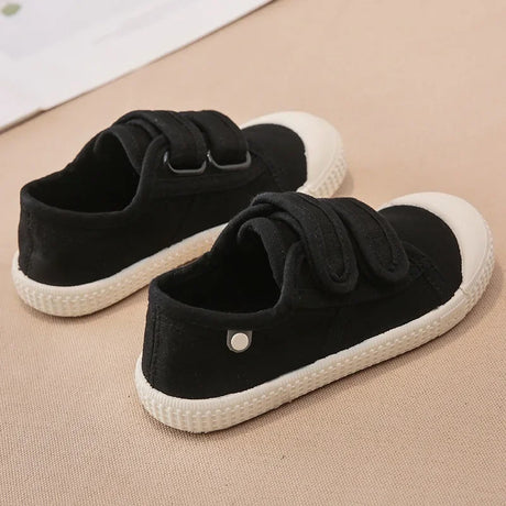 Children Canvas Shoes Spring Toddler Infant Boys Sneakers Girls Candy Color Casual Shoes Baby Kids Breathable Soft Bottom Shoes