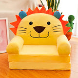 Children Folding Small Sofa Bed Nap Cartoon Cute Lazy Lying Seat Stool Removable and Washable Kids Sofa Kids Chair