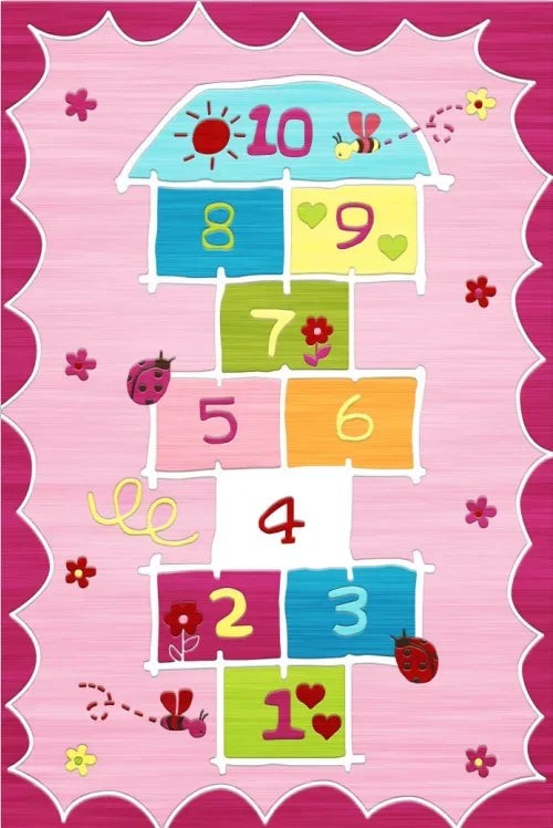 Children Game Carpet Mats for Baby Play Mats Carpet with Number and Puzzle for Babies Learning to Crawl Jump House Mat Rainbow