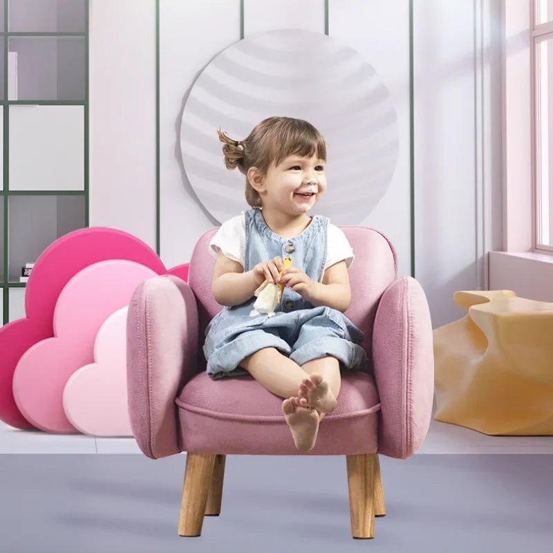 Children Sofa Chair Baby Mini Cute Little Stool Book Reading Corner Learn To Sit Princess Small Chair Single Child Couch