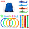 Children Summer Swimming Octopus Pool Diving Toys Set Water Sports Water Play Toys Diving Stick Gem Underwater Grabbing Toys Set