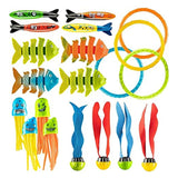 Children Summer Swimming Octopus Pool Diving Toys Set Water Sports Water Play Toys Diving Stick Gem Underwater Grabbing Toys Set