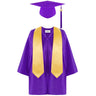 Children's Academic Dress School Uniforms for Children Kids 2021 Preschool Kindergarten Graduation Gown Shawl Tassel Cap Set