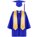 Children's Academic Dress School Uniforms for Children Kids 2021 Preschool Kindergarten Graduation Gown Shawl Tassel Cap Set