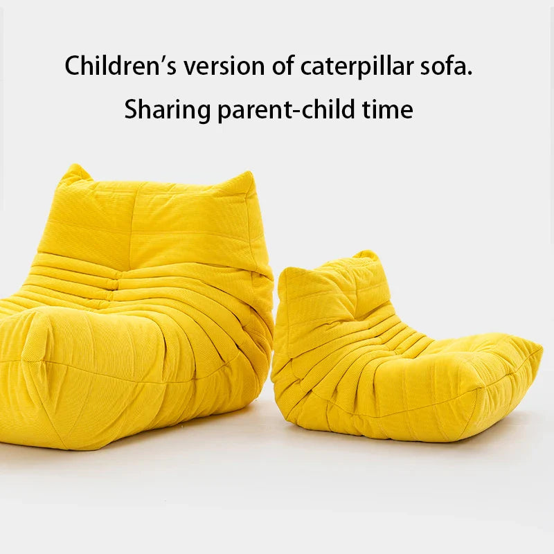 Children's Caterpillar Sofa Mini Cute Baby Seat Children Reading Corner Layout Lazy Small Sofa Bay Window Mat