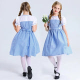 Children's Day Medieval Children's Dorothy From The Wizard of Oz Costume Maid Pastoral Character Shooting Costume