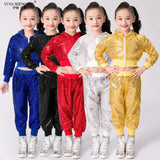 Children's Jazz Dance Costume Children's Day Performance Hip-hop Street Dance Men and Women Sequined Performance Costume Suit