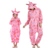 Children's Pajamas Girls Animal Pijamas Family Kigurumi Unicorn Costume Adults Anime Cosplay Clothes Lion Jumpsuit for Teen Boys