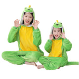 Children's Pajamas Girls Animal Pijamas Family Kigurumi Unicorn Costume Adults Anime Cosplay Clothes Lion Jumpsuit for Teen Boys