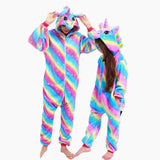 Children's Pajamas Girls Animal Pijamas Family Kigurumi Unicorn Costume Adults Anime Cosplay Clothes Lion Jumpsuit for Teen Boys