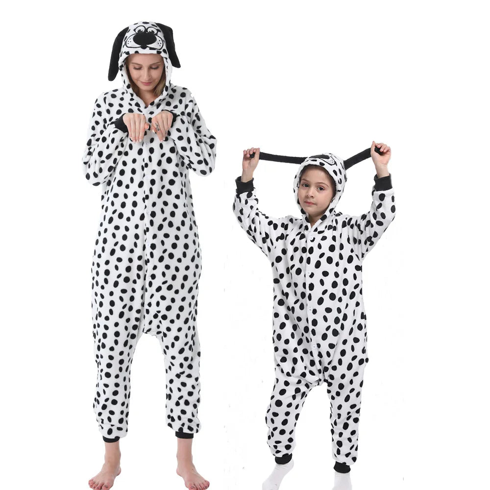 Children's Pajamas Girls Animal Pijamas Family Kigurumi Unicorn Costume Adults Anime Cosplay Clothes Lion Jumpsuit for Teen Boys