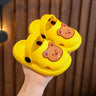 Children’s Slippers Summer Kids Shoes Girls Sandals Toddler Boys Girl Shoes Bear Non Slip Cute Baby Animal Cartoon Home Slippers