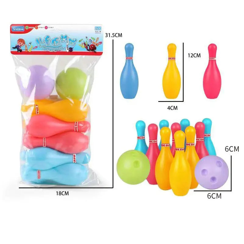 Children's Sports Toys Fitness Parent-child Interactive Combination Set Excellent Boy Kindergarten Gift Mini Bowling Bottle Ball