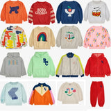 Children's Sweatshirt 2024 Spring New Cartoon Fashion Boys Sweater Cotton Printing Girls Sweatshirt Jacket Children's Clothing