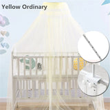 Clamp Bed Style Dome Children Crib Cradle Mosquito Nets Baby Kids Bed Mosquito Nets Cover Encryption Netting Yarn For Summer