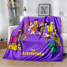 Classic Cartoon Blanket Flintstones Fashion flannel Fluffy Throw  Gift for Children and Adults Sofa  Bed Warm s