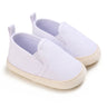 Classic Fashion Boy's And Girls' Flat Walking Shoes Canvas Non-slip Shoes For Newborn Infants The First Walker Walking Shoes