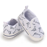 Classic Fashion Boy's And Girls' Flat Walking Shoes Canvas Non-slip Shoes For Newborn Infants The First Walker Walking Shoes